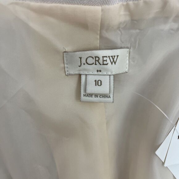 NWT $148 J.CREW Sz. 8 Regent Blazer Linen Light Pink C2364 FS Benefits Charity - Picture 7 of 15